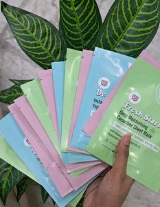 Combo Myglamm Lit Creamy Matte lipstick &amp;Sheetmask