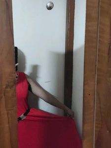 Red Gown Party Wear