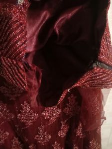 Wedding Lehenga With Net Dupatta