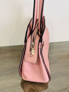 AND Pink Marble Satchel