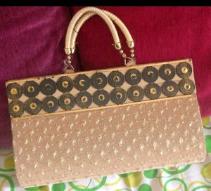 Set Of 2,(Hand Bag N Clutch)