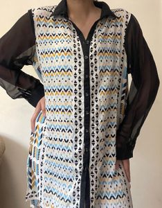 Long Button Up Top
