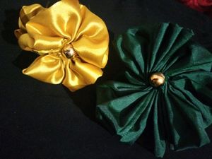 Floral Scrunchies Pack Of 4
