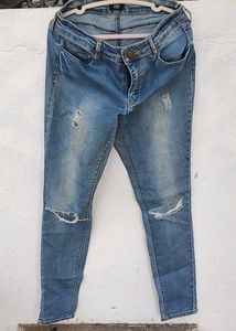 Distressed Jeans