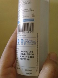 Plum Niacinamide Toner