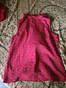 Pretty Striped Red Shirt
