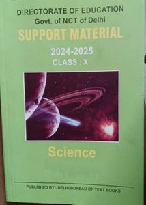 Support Material For science Class 10
