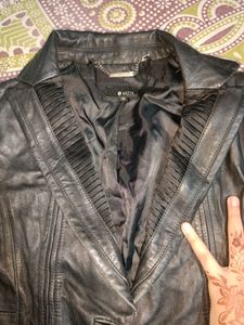 Original Black Leather Jacket 🐈‍⬛🖤