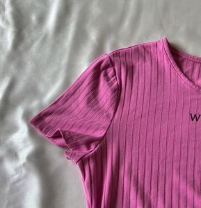 Shein Pink Bodysuit