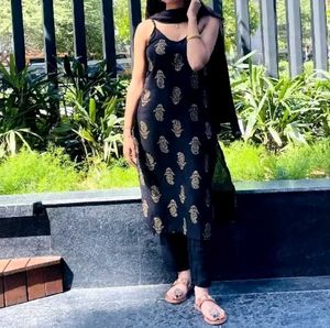Paisley Print Dress