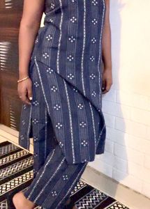 Blue Kurta Set (item 7)