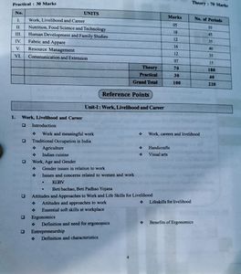 12th Class Home Science Book