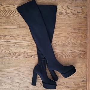 ZARA Over The Knee Boots