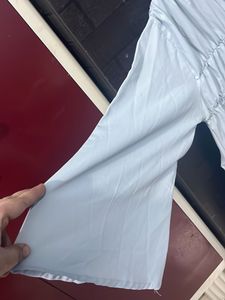 🩵Beautiful Flared Long Top Sky Blue🩵
