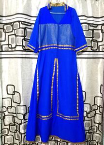 🆕 Ink Blue Maxi Party Wear (Women's)