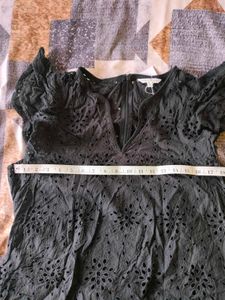 Eyelet Embroidered Top