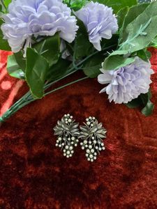 4 Earrings Combo + Black Necklace