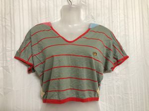 Nigi Short Sleeve Crop Top