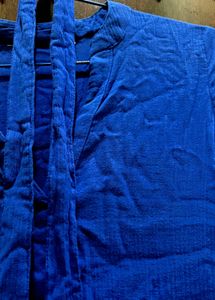 Blue Tiered Dress