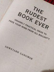 The Rudest Book Ever By Swetabh Gangwar
