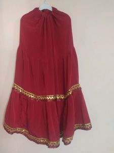 Lehenga With Round Kurti ❤️❤️Duptt