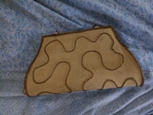 Elegant Beaded Clutch Bag