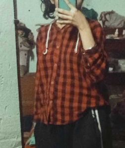 Red And Black Check Shirt