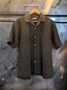 Men's Black Halfsleeve Shirt