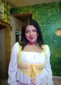⭐️Yellow Corset Top With Bell Sleeves⭐️