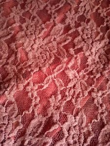 Vintage Coral Red Dress