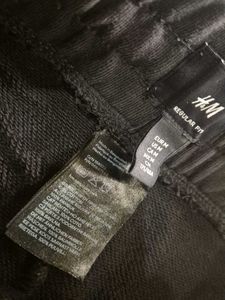 H&amp;M Comfy Black Lounge Shorts