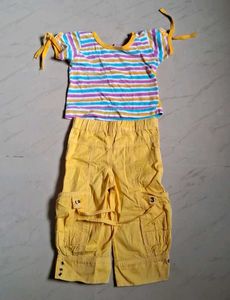 Soft Comfortable Cotton Top And Bottom for 2 to 3