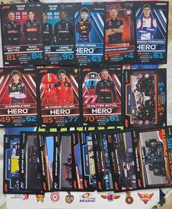 Topps F1 trading Trump Cards Attax