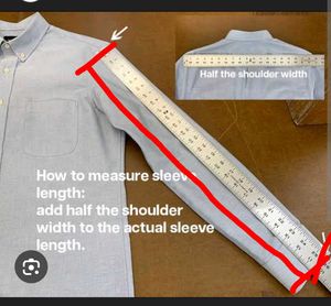 ESM- Example Shirt Measurements