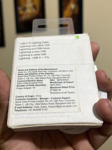 Original iPhone Type-c To Lighting Cable
