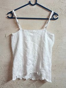 Trendy Ladies Fashion Top White