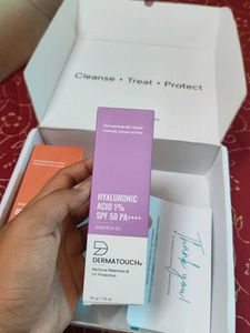Dermatouch Face Wash + Sunscreen Combo Bright &amp; Ev