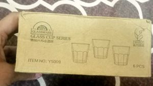 Glass Cup Series 6 Pic New