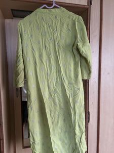 Lime Greem Daily Wear Kurta
