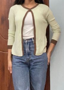 Light Green Cardigan