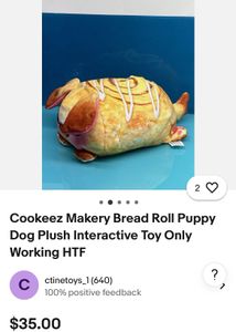 Cookeez Makery Baked Treatz Scented Dog Cinnamon