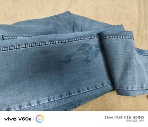 Light Wash Denim Jeans