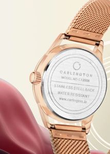 Carlington Rose Gold Watch