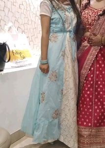 Gown With Over Coat