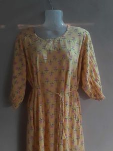 Pure Cotton Maxi Dress