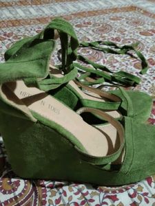 Green Classy Heels