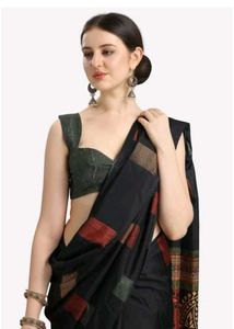 Elegant Black Saree