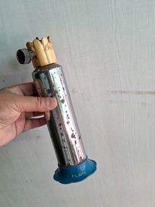 Vintage Metal Cylinder