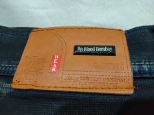 Dark Grey Regular Fit Distressed Jeans