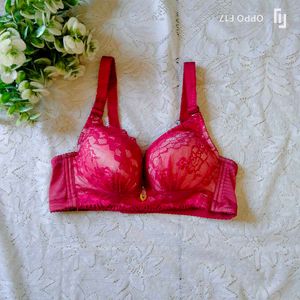 Rose Pink Padded Bra